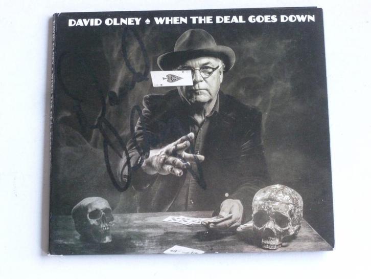 David Olney - When the Deal goes down (gesigneerd), Cd's en Dvd's, Cd's | Pop, Zo goed als nieuw, Verzenden