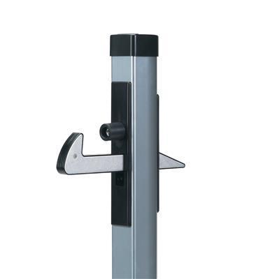 Locinox | poortvanger onder | Aluminium, Tuin en Terras, Schuttingen, Minder dan 3 meter, Nieuw, IJzer, 1 tot 2 meter, Verzenden