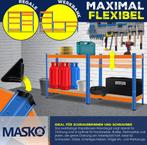 Opbergrek - Stellingkast - 2 stuks - 160x80x40 cm - Oranje -, Huis en Inrichting, Verzenden, Nieuw