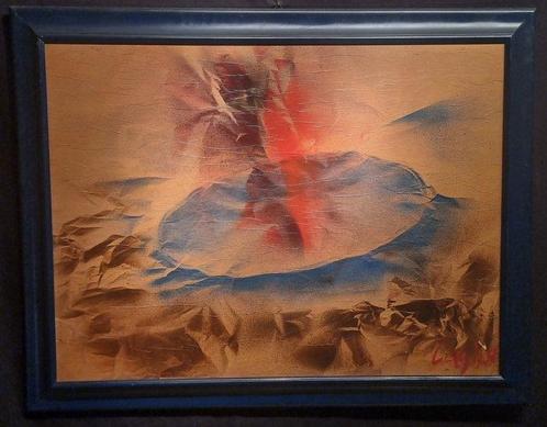 Europese school (XX) - Vulcano, Antiek en Kunst, Kunst | Schilderijen | Klassiek