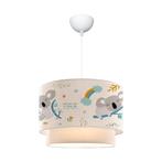 lux.pro Design hanglamp Lurgan E27 wit met koala motief, Kinderen en Baby's, Kinderkamer | Inrichting en Decoratie, Verzenden