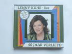 Lenny Kuhr - 40 jaar verliefd / Live (2 CD) Gesigneerd, Cd's en Dvd's, Cd's | Nederlandstalig, Verzenden, Zo goed als nieuw