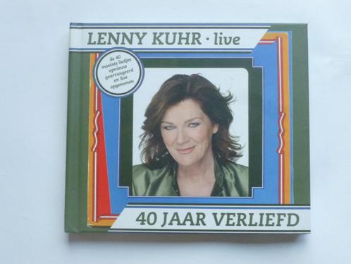Lenny Kuhr - 40 jaar verliefd / Live (2 CD) Gesigneerd, Cd's en Dvd's, Cd's | Nederlandstalig, Zo goed als nieuw, Verzenden