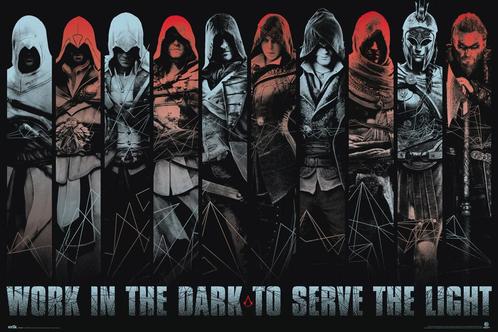 Poster Assassins Creed Work in the Dark 91,5x61cm, Verzamelen, Posters, Nieuw, A1 t/m A3, Verzenden