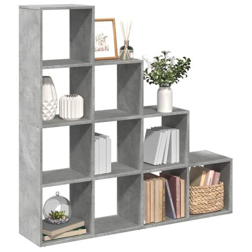 vidaXL Kamerscherm / boekenkast 4-laags 131,5x29x131,5 cm, Huis en Inrichting, Kasten | Boekenkasten, Nieuw, Overige houtsoorten