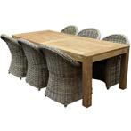 Roma Krista dining tuinset 240x100xH77 cm 7 delig rotan, Tuin en Terras, Ophalen of Verzenden, Nieuw