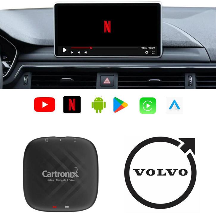 CarPlay YouTube box CTX-777 Draadloos voor Volvo   Android, Auto diversen, Autoradio's, Ophalen of Verzenden