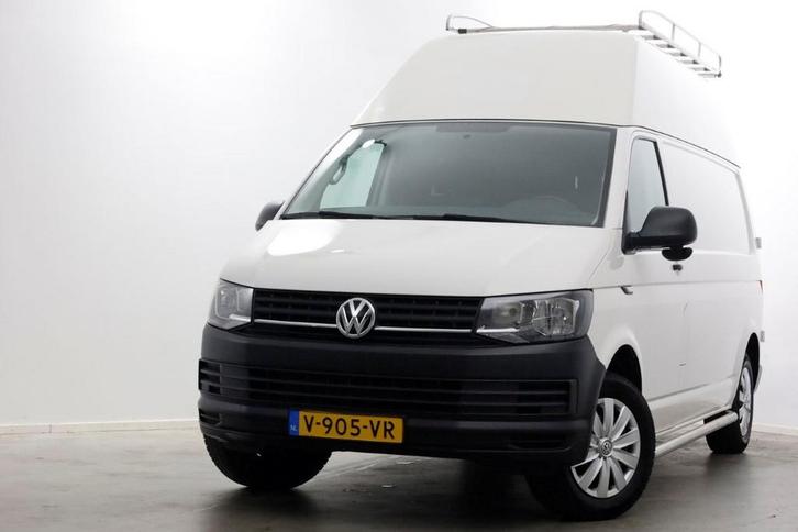 Volkswagen Transporter 2.0 TSI 150pk Benzine L2H3 Trendline, Auto's, Bestelauto's, Dealer onderhouden, Lease, Handgeschakeld, Wit