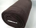 Polar Fleece Donker bruin, Hobby en Vrije tijd, Stoffen en Lappen, Verzenden, Nieuw