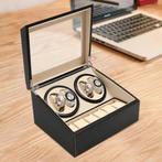 Watch Winder 4+6 – Automatische PU-Leren Horlogedoos, Huis en Inrichting, Woonaccessoires | Kisten, Verzenden, Nieuw
