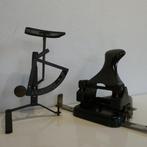 Leitz Perforator - Briefweegschaal - Bureauset - Staal, Antiek en Kunst