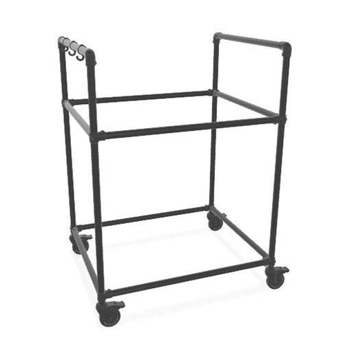 BBQ Meubel Gamba | Zwart 26.9 mm | Wiel | DIY Bouwpakket  |, Tuin en Terras, Barbecue-accessoires, Ophalen of Verzenden
