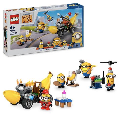 LEGO Minions - Minions and Banana Car 75580, Kinderen en Baby's, Speelgoed | Duplo en Lego, Ophalen of Verzenden