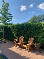 Adirondack tuinstoel | Cedar Houten |Tuinmeubel Loungemeubel, Ophalen of Verzenden, Nieuw, Hout