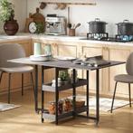 TRUUSK Eettafel Opvouwbaar Keukentafel Voor 2-4 Personen Met, Huis en Inrichting, Verzenden, Nieuw