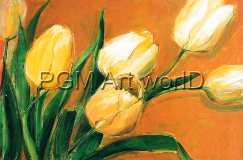 Kunstdruk Elisabeth Krobs - Tulipa Nova 100x66cm, Huis en Inrichting, Woonaccessoires | Schilderijen, Tekeningen en Foto's, Nieuw