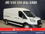 Ford Transit | 2.0 TDCI 131pk L3H2 Euro6 Airco | Navigatie |, Gebruikt, Euro 6, Wit, Dealer onderhouden