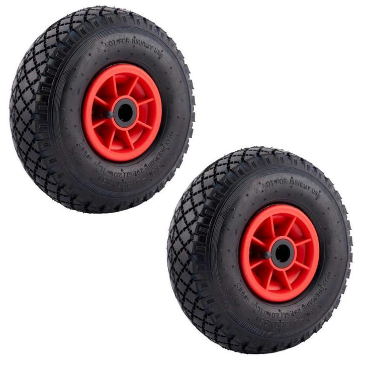 Tarsus Wielenset - Luchtbanden - Kunststof Velg - 260 mm..., Doe-het-zelf en Verbouw, Zwenkwielen, Nieuw, Ophalen of Verzenden