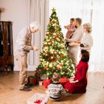 2dekans | Coast Kunstkerstboom met Metalen Voet - 210cm -, Diversen, Kerst, Ophalen of Verzenden, Zo goed als nieuw