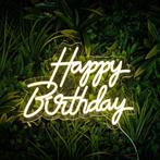 2dekans | Partizzle Happy Birthday Neon Sign – LED, Hobby en Vrije tijd, Feestartikelen, Ophalen of Verzenden, Zo goed als nieuw