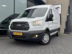 Ford Transit 350 2.0 TDCI L3H2*A/C*CRUISE*HAAK*CAM*3PERS.*, Stof, Gebruikt, Wit, Ford