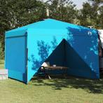 vidaXL Pop-up Luifel Tent Blauw 300 x 300 cm Stof, Tuin en Terras, Partytenten, Verzenden, Nieuw