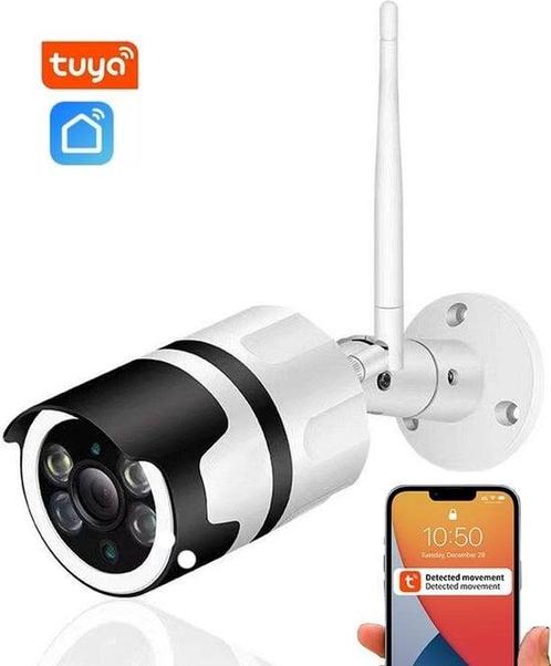 Denver Beveiligingscamera FULL HD met (Tuya) App - 2MP Wifi, Audio, Tv en Foto, Videobewaking, Zo goed als nieuw, Verzenden