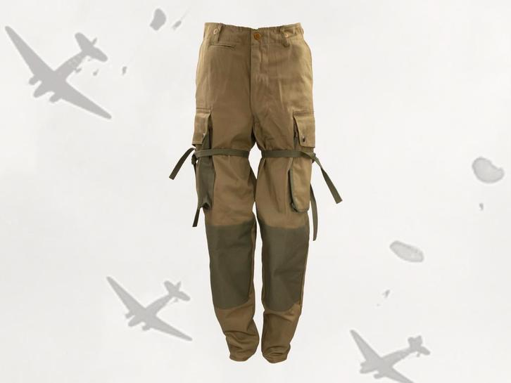 Replica van US ww2 Para field trousers M42, reenforced, Verzamelen, Militaria | Tweede Wereldoorlog, Amerika, Kleding of Schoenen
