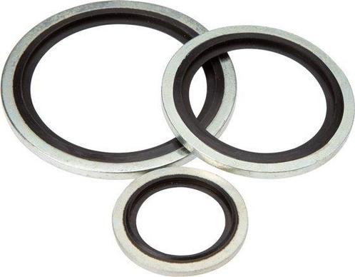 M16 Staal/FKM Hydraulische Multiseal 16.7 x 24 x 1.5 mm [2, Doe-het-zelf en Verbouw, Overige Doe-het-zelf en Verbouw, Nieuw, Verzenden
