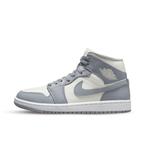 -9% Nike  Nike Air jordan 1 mid stealth (w)  maat 36, Kleding | Dames, Schoenen, Verzenden, Nieuw, Grijs