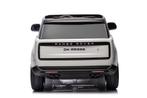24V Range Rover wit, 2 pers, 2x240W motors, leder, FM, EVA, Ophalen of Verzenden, Nieuw