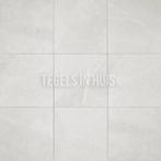 Vloertegel wandtegel pietra bo wit mat 100x100, Ophalen, Keramiek, Nieuw, 10 m² of meer