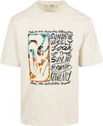 Shiwi T-Shirt Jay Flower Block Beige maat L Heren, Maat 52/54 (L), Shiwi, Verzenden, Beige