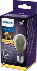 Philips LED Peer E27 2.3W 136lm 2700K Rookglas Niet-Dimba..., Huis en Inrichting, Lampen | Overige, Ophalen of Verzenden, Nieuw