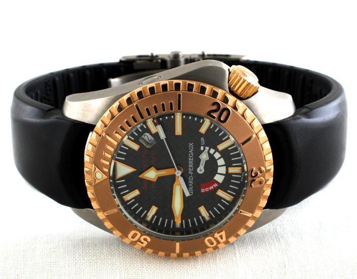 Girard-Perregaux - Sea Hawk II Pro - 18 Carat Pink, Sieraden, Tassen en Uiterlijk, Horloges | Heren
