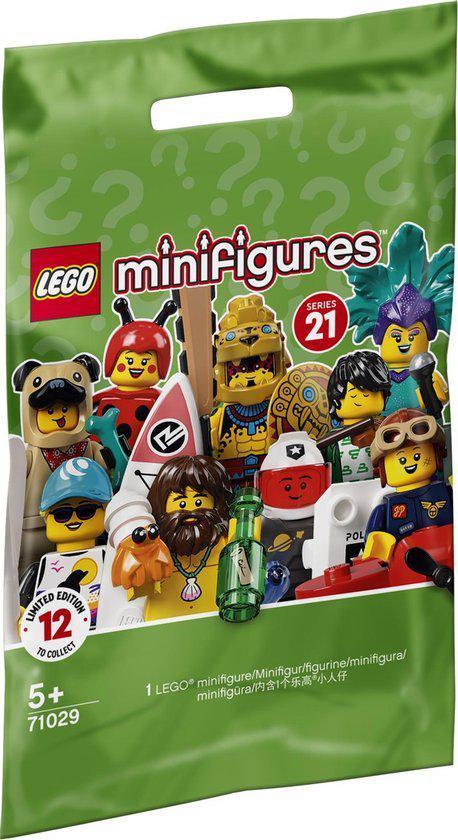 LEGO Minifigures Serie 21 - 1 Zakje - 71029 (Nieuw), Kinderen en Baby's, Speelgoed | Duplo en Lego, Nieuw, Verzenden