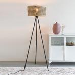 *WOONWINKEL* Bamboo Vloerlamp Op Driepoot, Huis en Inrichting, Lampen | Vloerlampen, Verzenden, Nieuw