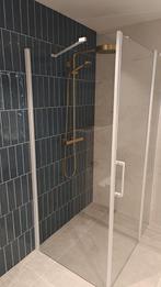 Douchecabine met zijwand 120x90 - 0014, Nieuw, Glas, Douche