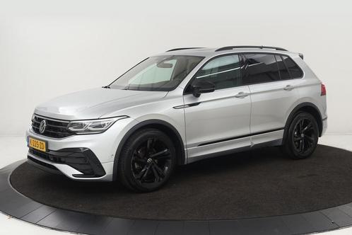 Zakelijke Lease |  Volkswagen Tiguan 1.5 TSI R-Line Business, Auto's, Volkswagen, Onderhoudsboekje, Lease, Grijs, Automaat, SUV of Terreinwagen