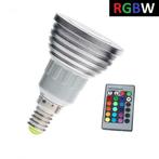 LED Spot RGB + Koel Wit - 3 Watt - E14, Ophalen of Verzenden, Nieuw, Overige materialen, Modern