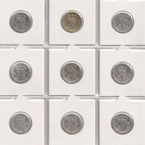 Nederland. Willem II & III. 1/2 Gulden 1847 t/m 1868, Postzegels en Munten, Munten | Nederland