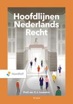 Hoofdlijnen Nederlands recht 9789001299057, Boeken, Zo goed als nieuw, Verzenden