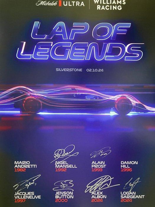 Williams - Alex Albon, Jenson Button, Logan Sargeant, Nigel, Verzamelen, Automerken, Motoren en Formule 1