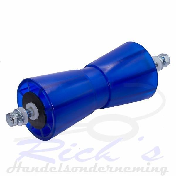 Bootrol / kielrol PVC 190×90 mm blauw met as, Watersport en Boten, Accessoires en Onderhoud, Nieuw, Ophalen of Verzenden