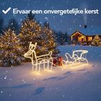 2dekans | Nordlandia Rendier Met Slee - Kerstverlichting -, Ophalen of Verzenden, Zo goed als nieuw
