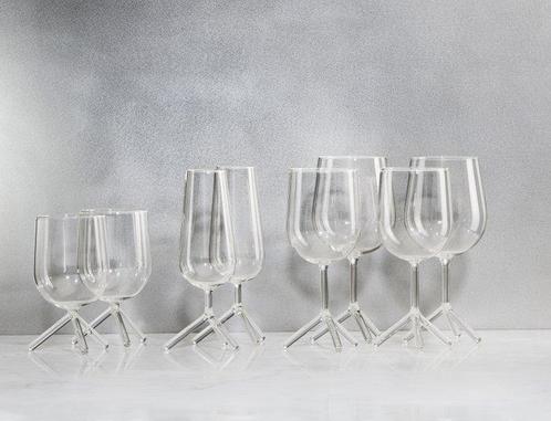 2x red 2x white wine 2x water 2x Champagne - Maarten Baptist, Antiek en Kunst, Kunst | Designobjecten