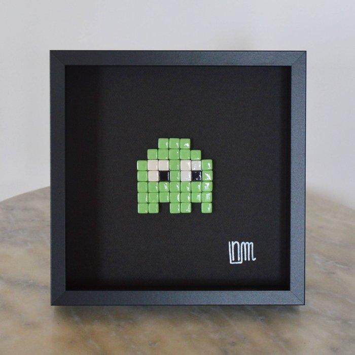 nLm - Pac-Man Green, Mosaic, Antiek en Kunst, Kunst | Designobjecten