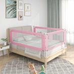 vidaXL Bedhekje peuter 140x25 cm stof roze, Kinderen en Baby's, Traphekjes, Verzenden, Nieuw