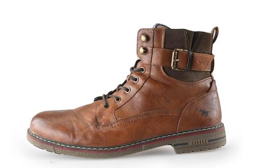 Mustang Snowboots in maat 46 Cognac | 10% extra korting, Kleding | Heren, Schoenen, Overige kleuren, Zo goed als nieuw, Overige typen