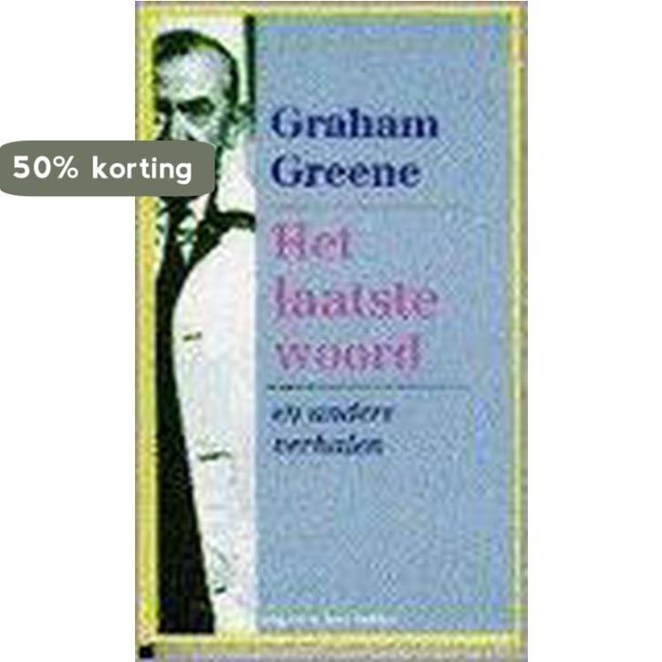 LAATSTE WOORD          *** 9789035109780 Greene, Boeken, Romans, Gelezen, Verzenden